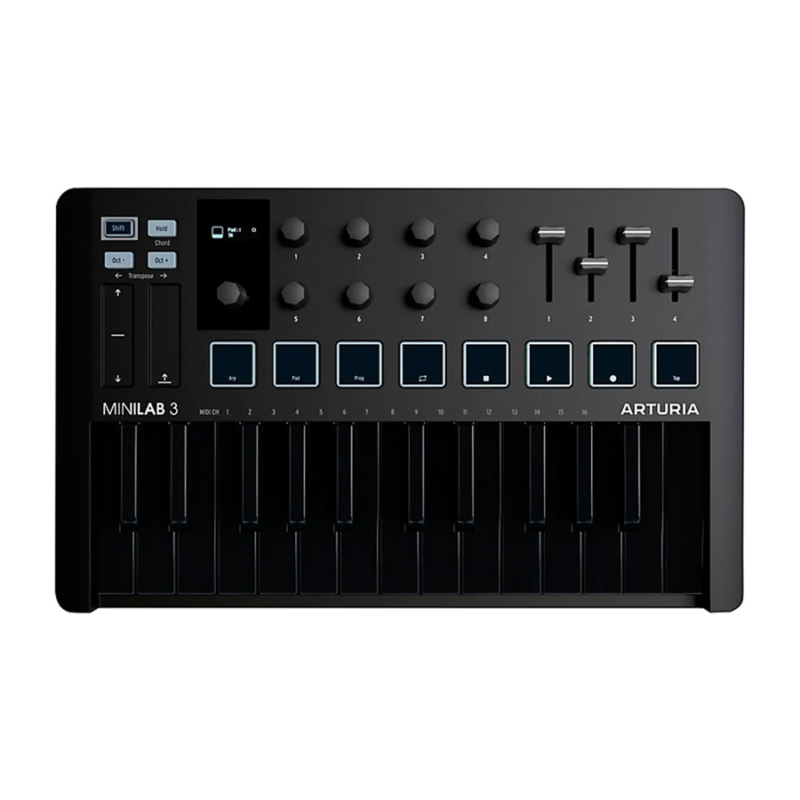 Minilab Arturia MINILAB MK3 DEEP BLACK EDITION Shopping Music