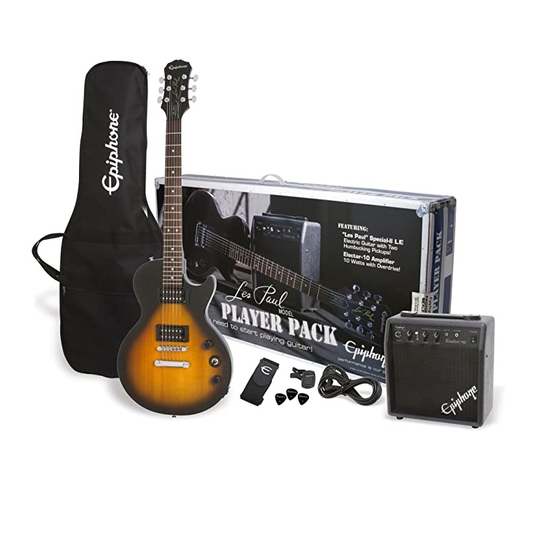 escarcha de madera calor Pack Guitarra Electrica EPIPHONE PPEG-EGL1V – Shopping Music