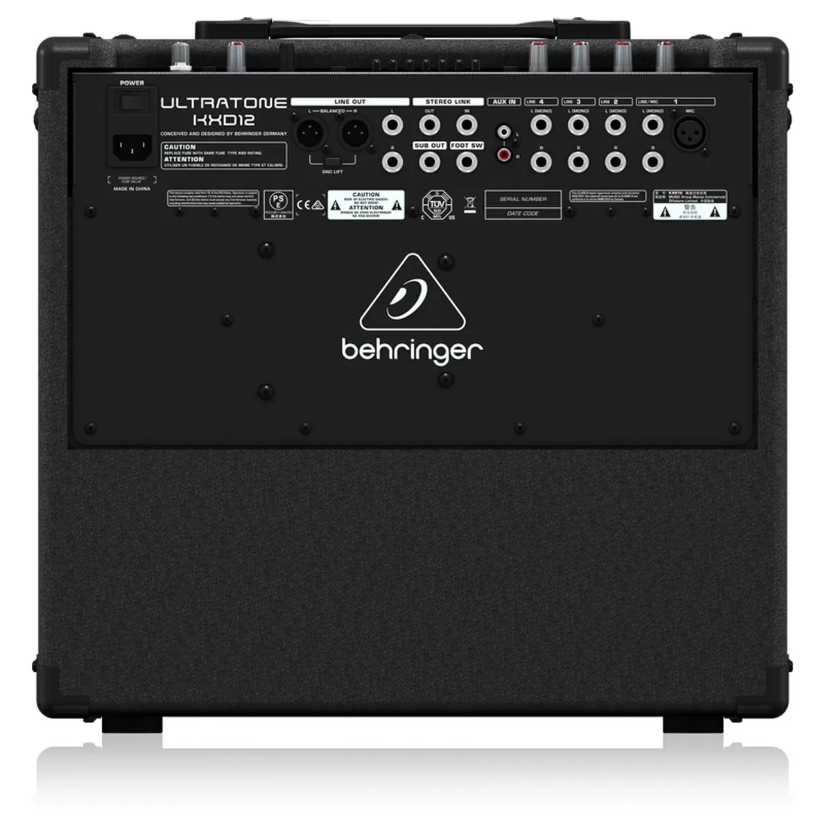 Amplificador de teclado Behringer Ultratone KXD12 - Imagen 2