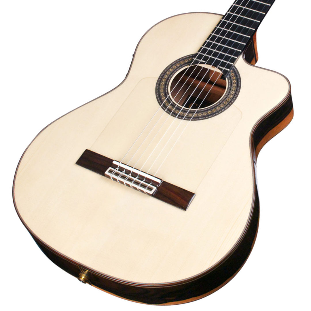 Guitarra Acústica Cordoba 55FCE Negra – Ziricote – Shopping Music