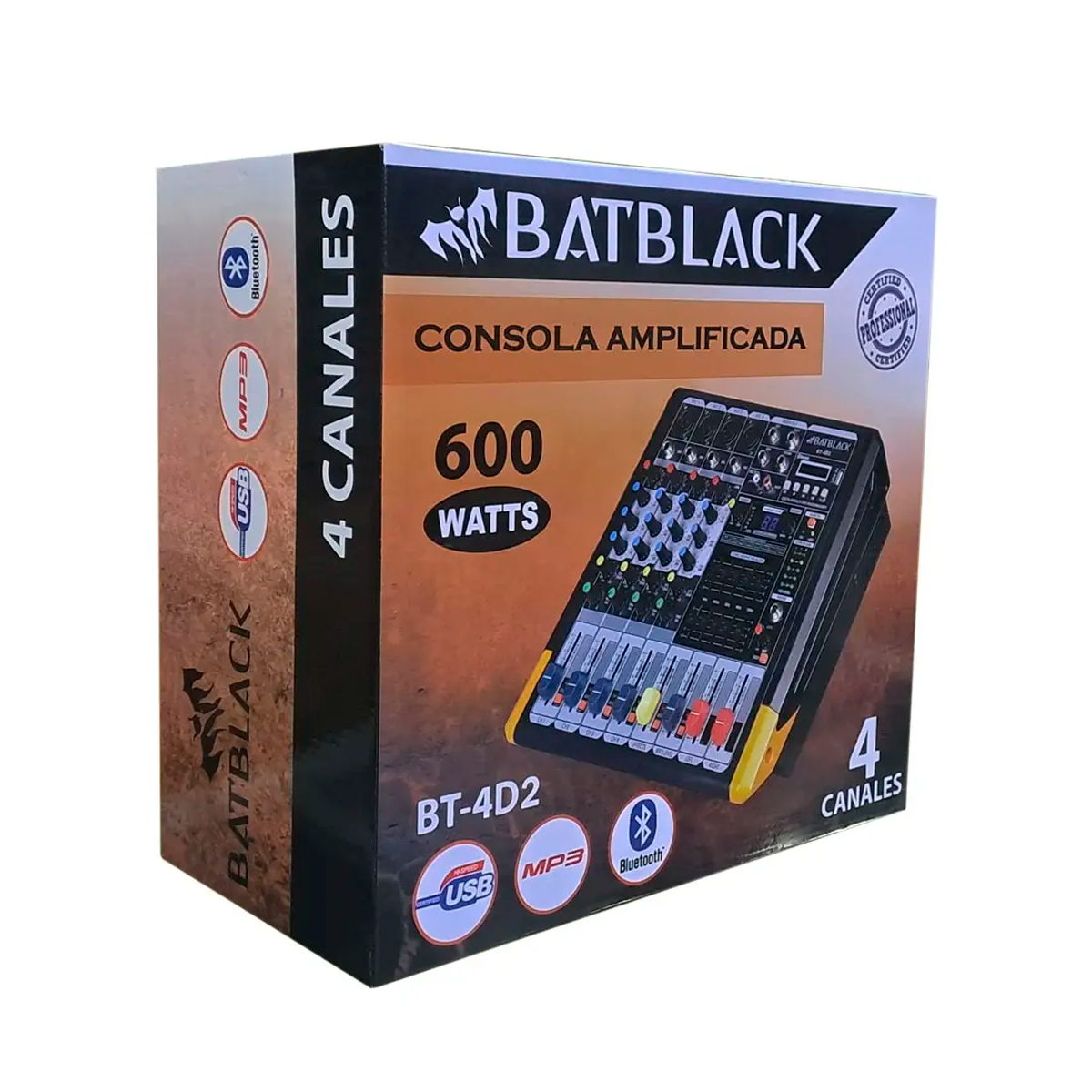 Consola Amplificada Batblack BT-4D2 - Imagen 3