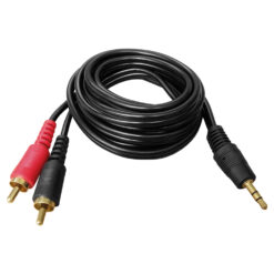 Cable 2 PGL RCA Gold Vozzex VZ-2133BK