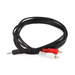 Cable de Audio  2 RCA  a 1 Plug 3.5MM X5MT Importado 143155M