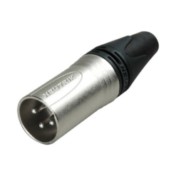 Conector XLR Macho Neutrik NC3MXX-CH