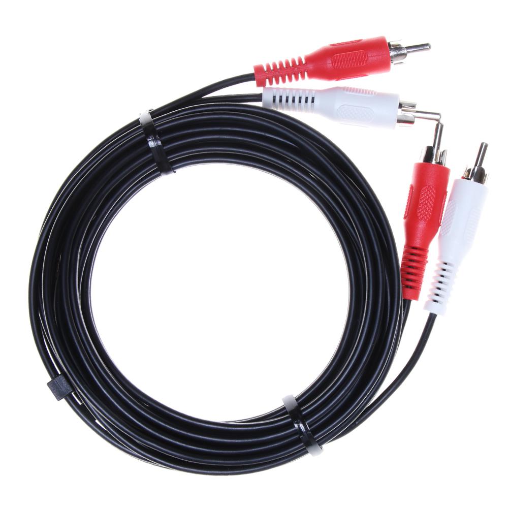 Cable de Audio 2 RCA a 2 RCA 1.8M Importado 1430518M