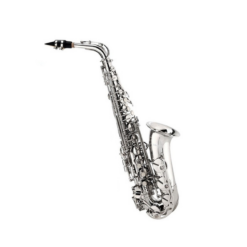 Saxo Niquelado con llaves doradas California  1022LN (PLATEADO)