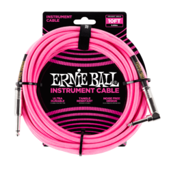 Cable Plug de 3m rosado Ernie Ball P06078