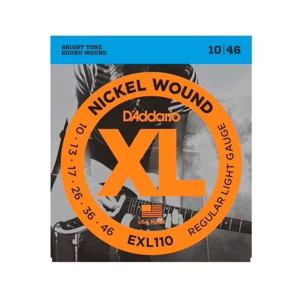 Cuerdas para Guitarra Electrica (10-46) D'Addario EXL110