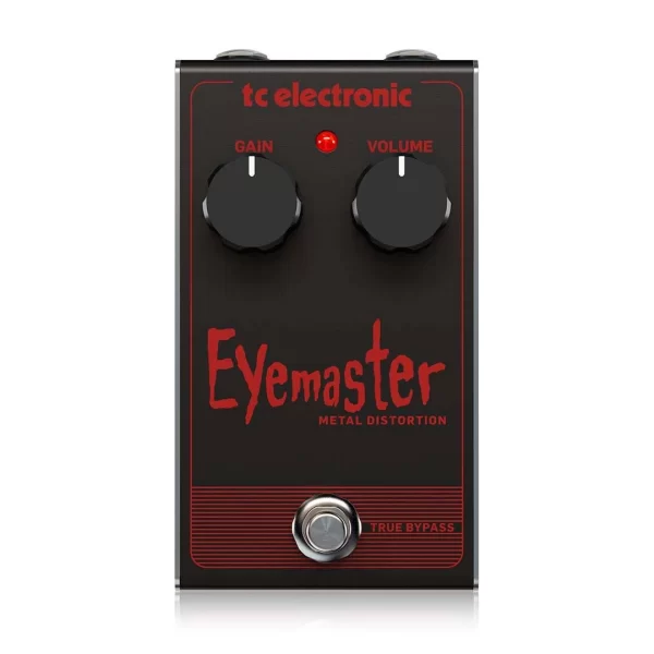 Pedal Anlogo Metal Distortion TC Electronic EYEMASTER METAL DISTORTION