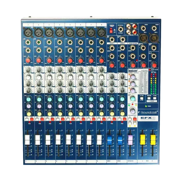 Mezcladora de audio de 8 canales Soundcraft EFX-8-CHINO