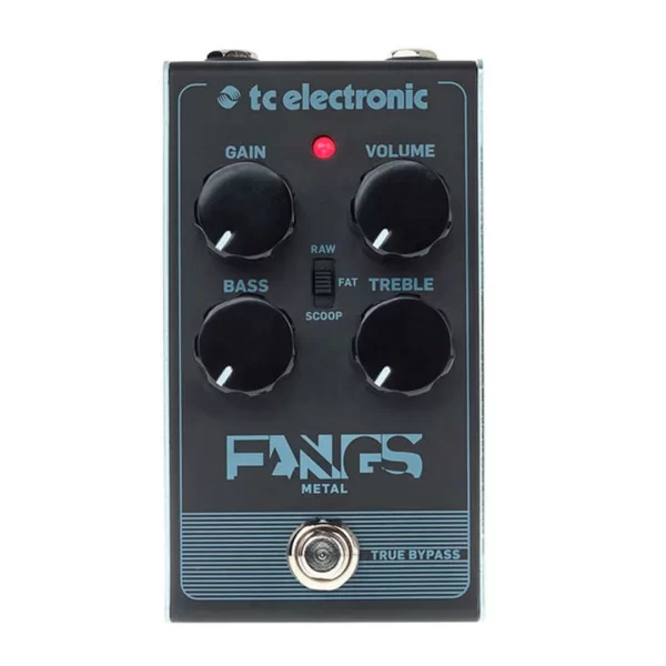 Pedal Analogo  TC Electronic FANGS METAL DISTORTION