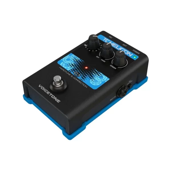 Pedal para voz corrección de tono con efectos TC Helicon VOICETONE C1