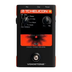 Pedal para Voz Reverberación TC Helicon VOICETONE R1