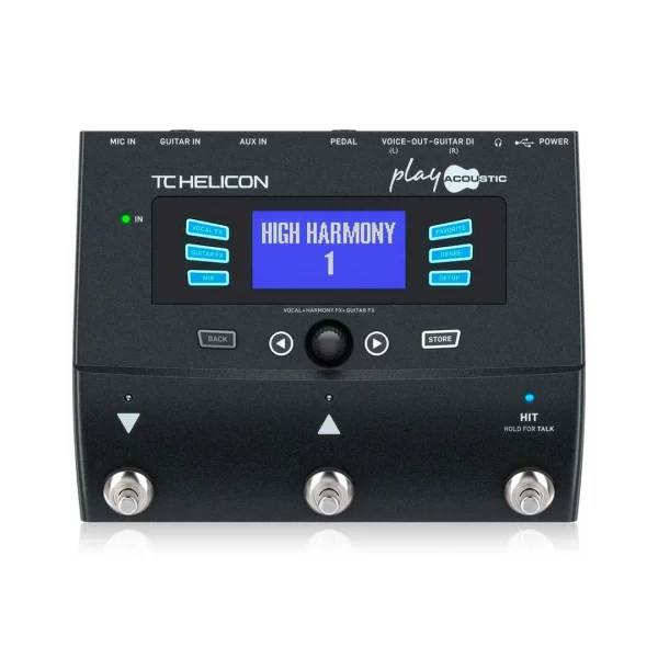 Procesador de Efectos para Guitarra Acústica y Voces TC Helicon PLAY ACOUSTIC