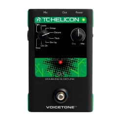 Pedal  para guitarra  detune de voz TC Helicon VOICETONE D1