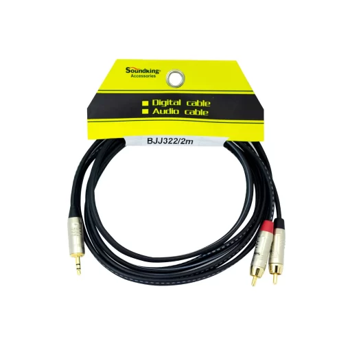 Cable 1 Plug stereo 3.5mm Soundking BJJ322/2M