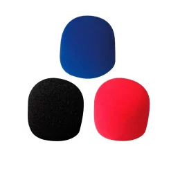 Esponja para microfono Rojo , negro y azul Vozzex VZ-BYK