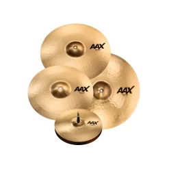 SET AAX PROMOTIONAL SET ( MEDIUM HATS 14″, THIN CRASH 16″, MEDIUN RIDE 21″) SABIAN 25005XCPB