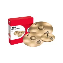 Set de Platillos  XSR ROCK PERFORMANCE (HI HATS 14″, CRASH 16″, RIDE 20″)  SABIAN XSR5009B