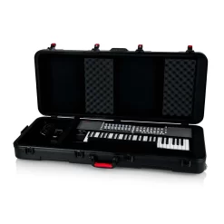 Estuche de polietileno moldeado asa serie ATA con ruedas para teclados de 76 notas  Gator  GTSA-KEY76