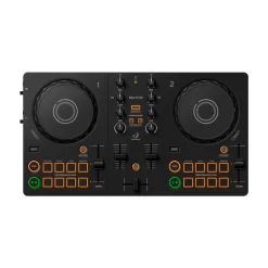 Controlador dj de 2 canales para laptops y dispositivos móviles Alphathetha DDJ-FLX2