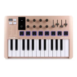 Controlador Midi Arturia MINILAB MK3 CHAMPAGNE