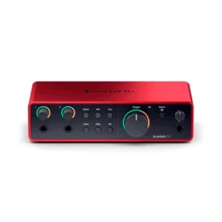 Interfaz de Audio FOCUSRITE  SCARLETT 2I2 4TH GENERATION	FOCUSRITE
