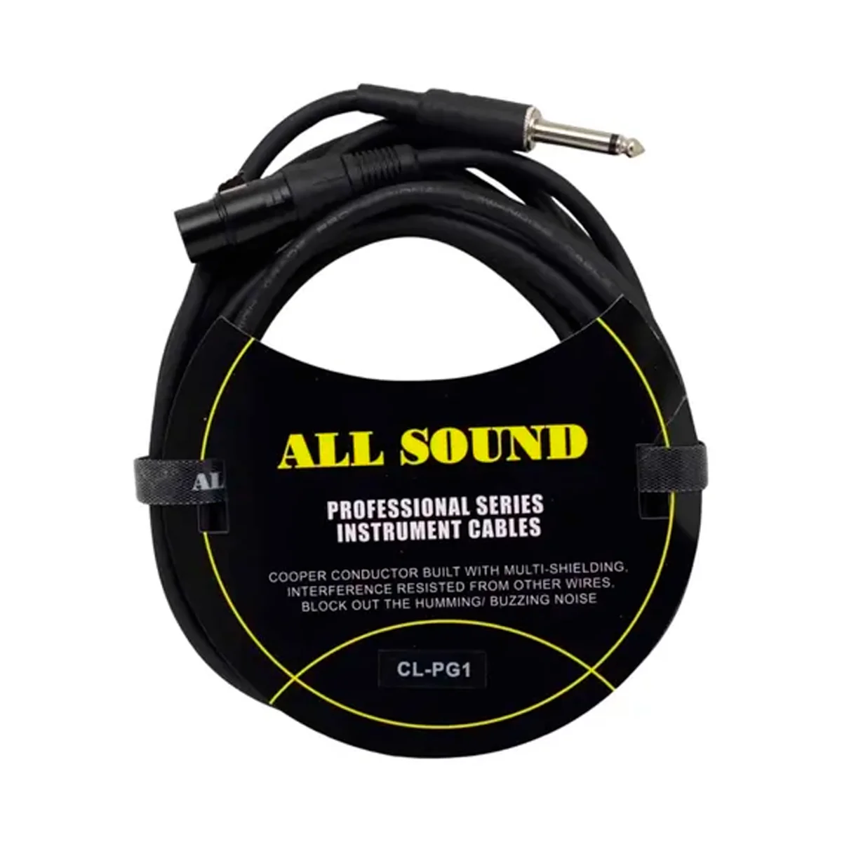 Cable canon XLR 6.3MM ALL SOUND CL-PG1