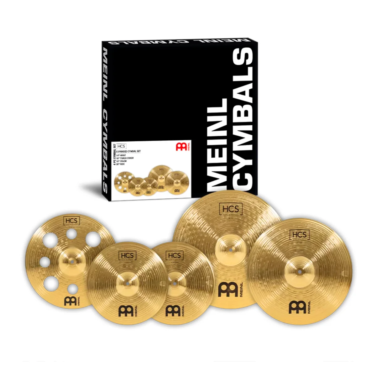 Set de Platillos MEINL CYMBAL SET HCS EXPANDED