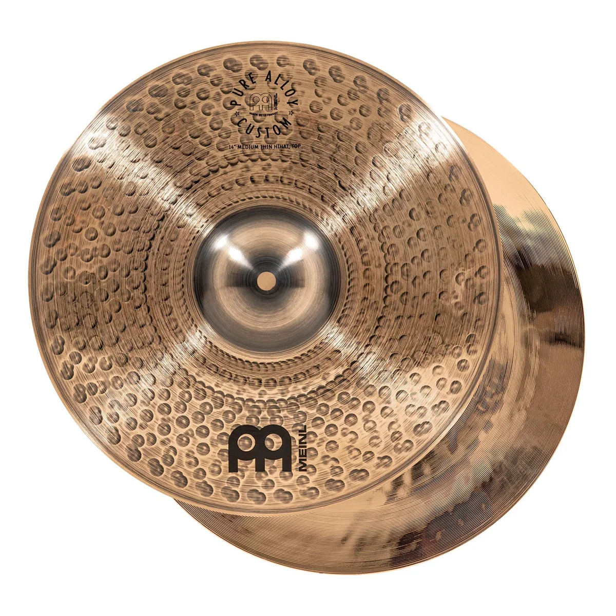 Platillos Hi Hat MEINL PURE ALOY DARK MTHH-14