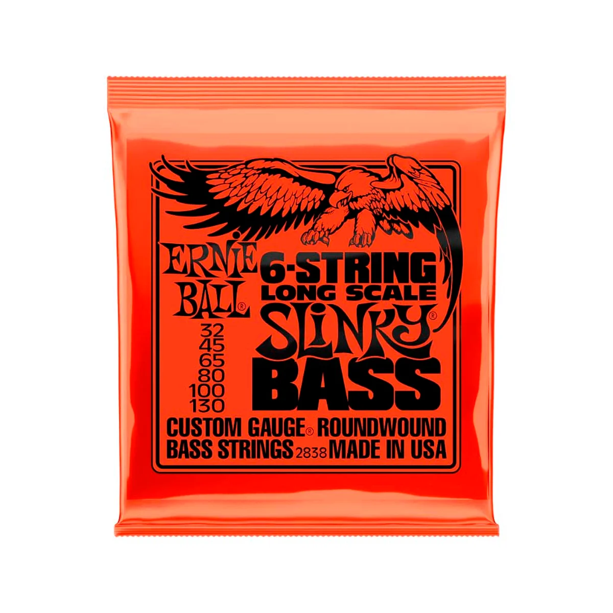 Set de 6 Cuerdas para Bajo ERNIE BALL 2838