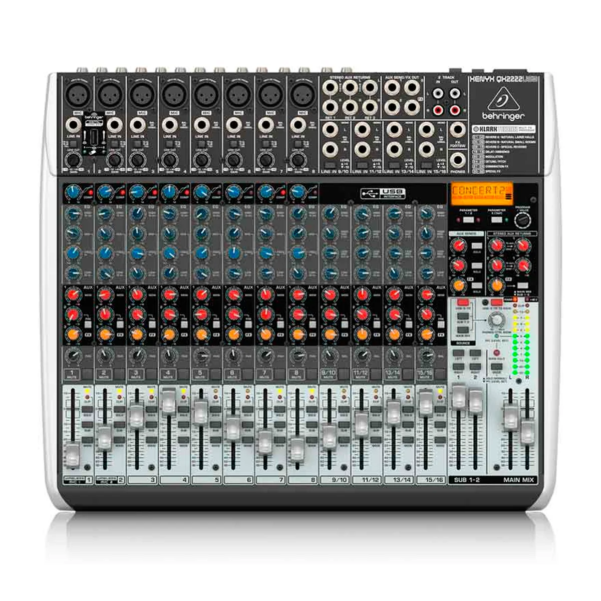 Consola BEHRINGER QX-2222USB