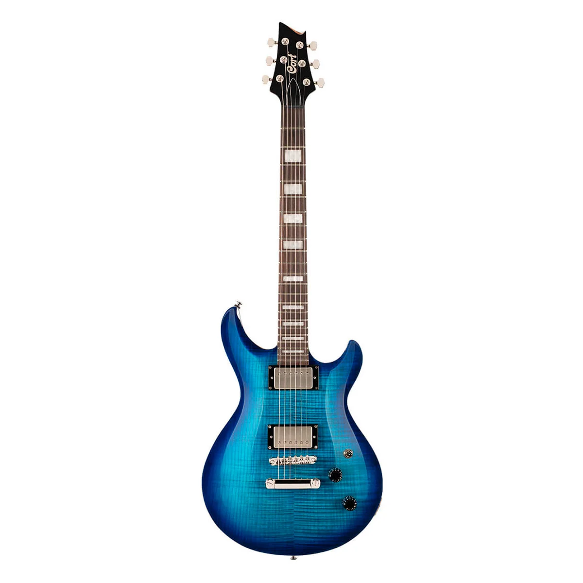 Guitarra Electrica con funda CORT M600-BB