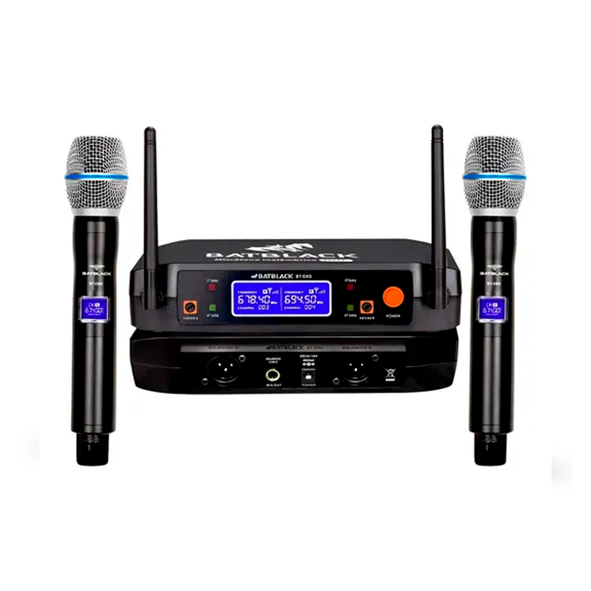 Microfono Inalambrico BATBLACK BT-D9G