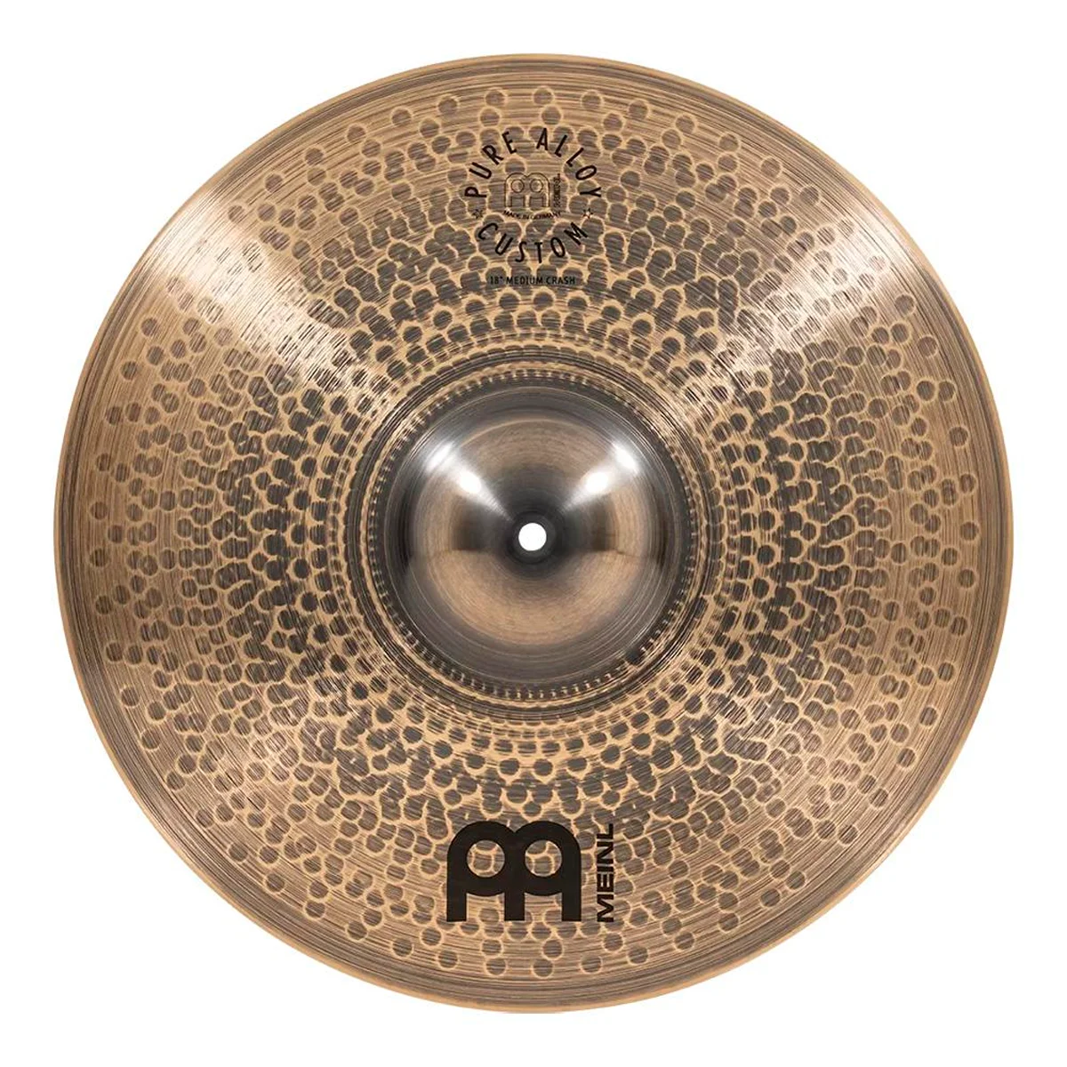 Platillo Thin Crash Dark Pure Loy MEINL PURE ALOY DARK MTCR-18
