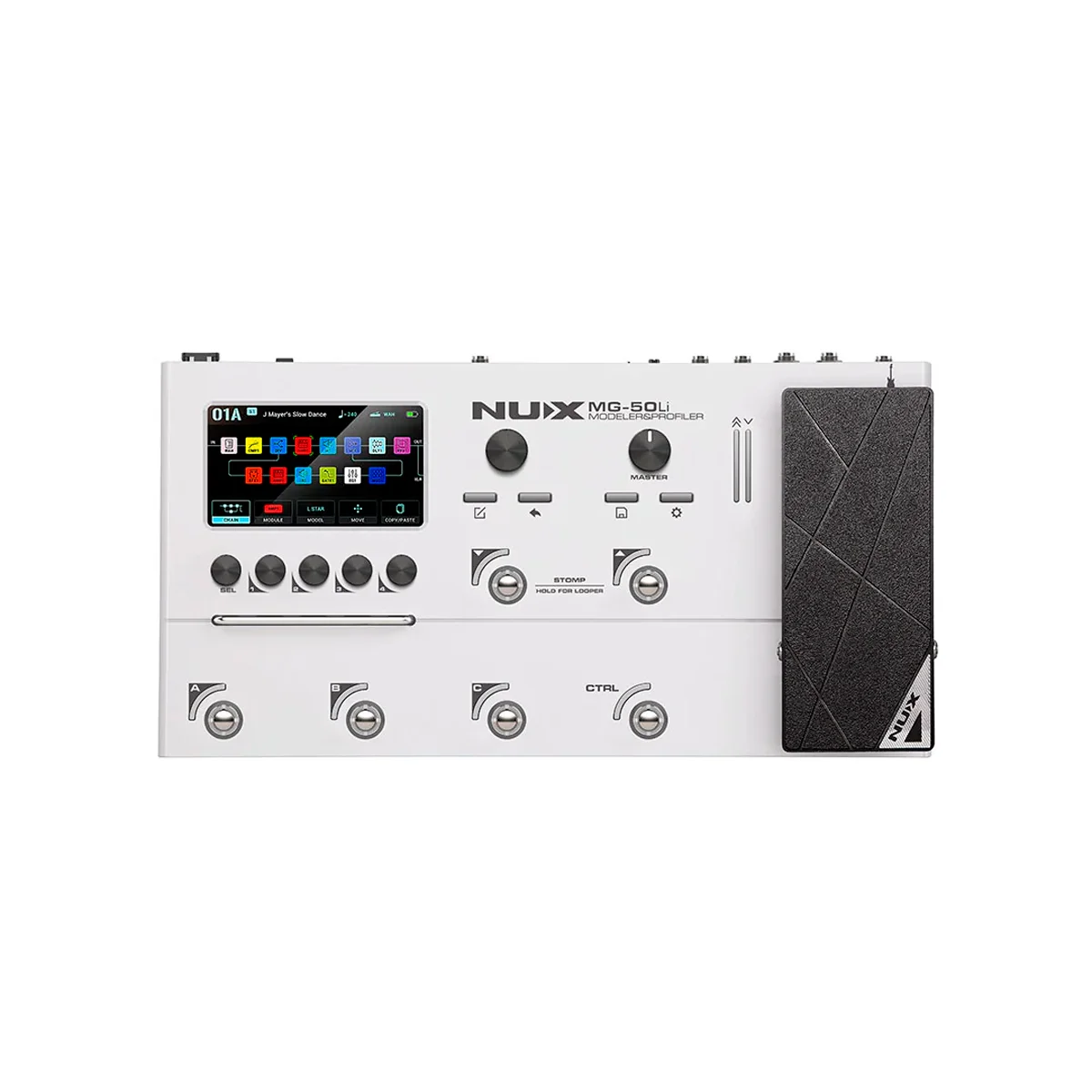 Pedalera de Multiefectos NUX MG-50LI