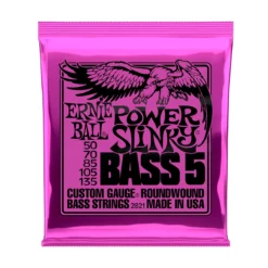 Set de cuerdas para Bajo de 5 Cuerdas ERNIE BALL 2821