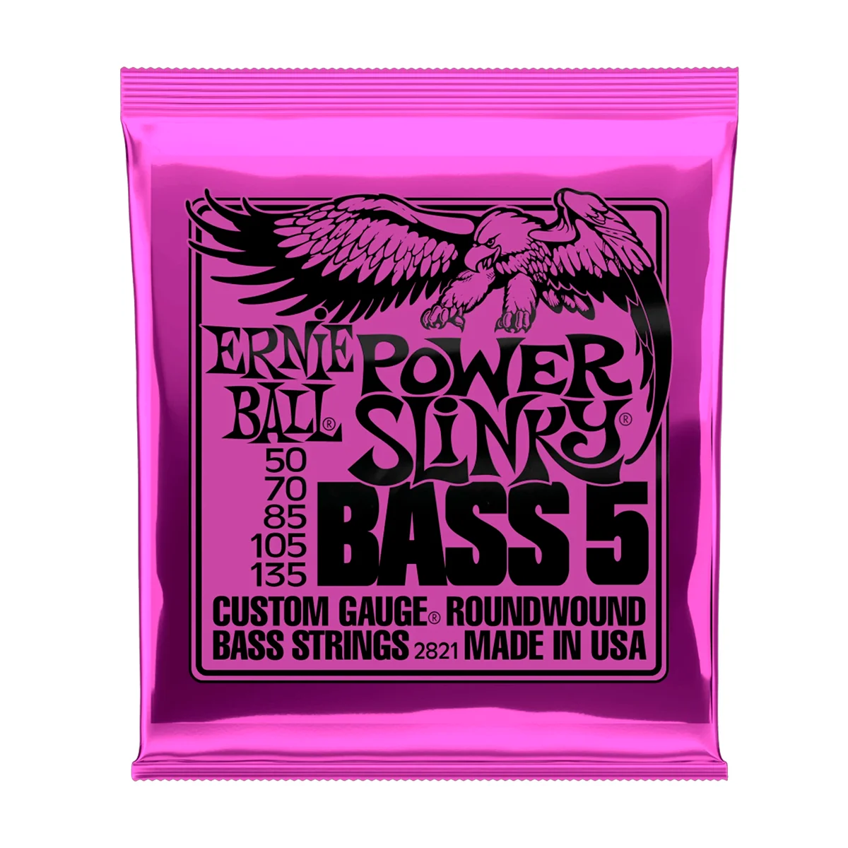 Set de cuerdas para Bajo de 5 Cuerdas ERNIE BALL 2821