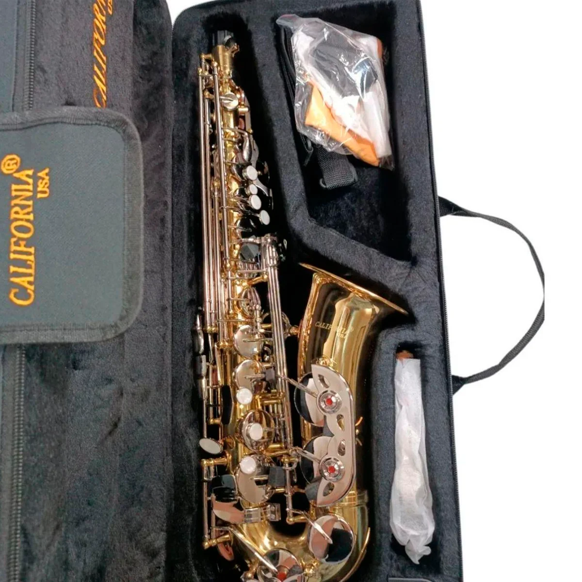 Saxo tenor dorado CALIFORNIA CTN1001LN - Imagen 2