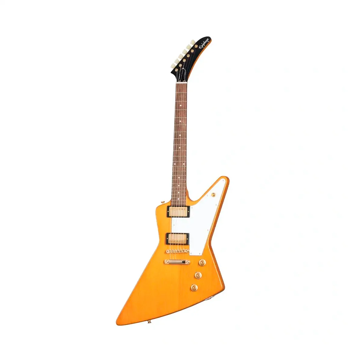 Guitarra Electrica Korina Explorer Aged Natural Gold EPIPHONES IGCKEXWANAGH1