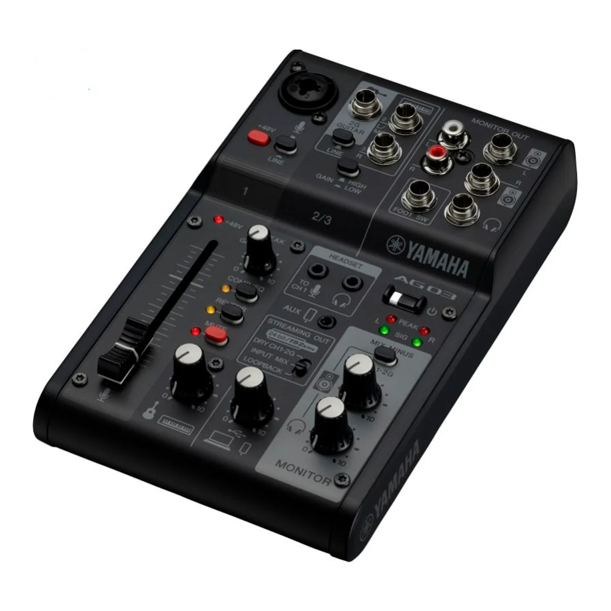 Interfaz de Audio de 3 Canales YAMAHA AG03MKII