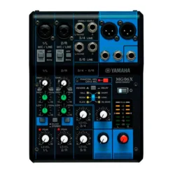 Mezcladora de Audio  de 6 Canales YAMAHA  MG06XU-CHINO