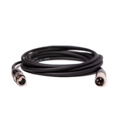 Cable Balanceado Macho y Hembra XLR 1 metro  AMPHENOL LEMSTA1M