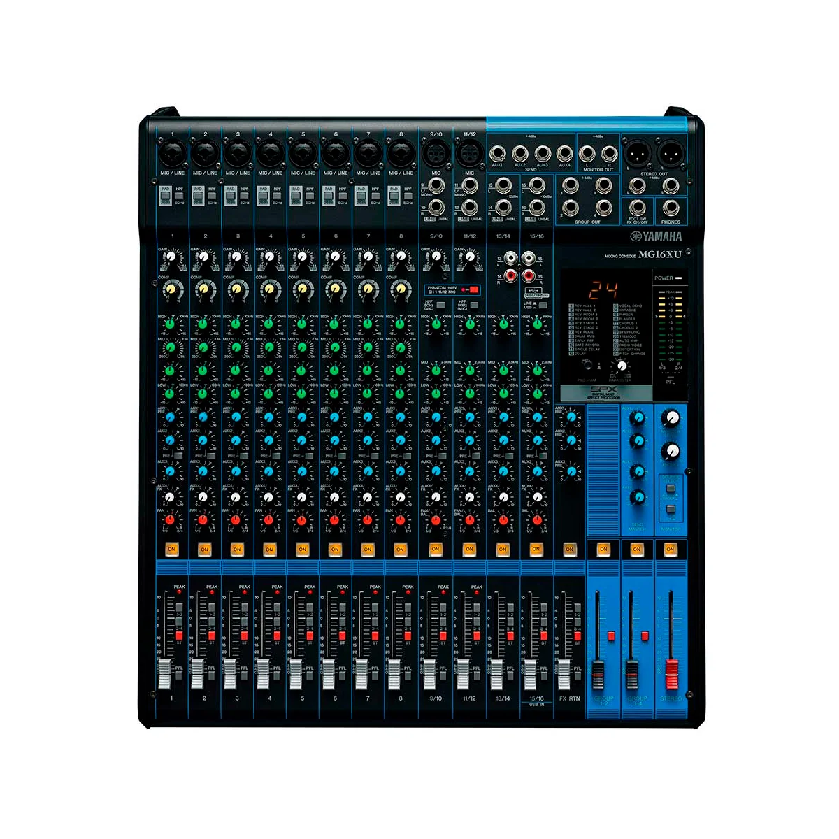 Mezcladora de Audio con Efectos YAMAHA MG16XU-CH