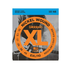Cuerdas para Guitarra Electrica (10-46) D´ADDARIO EXL 110