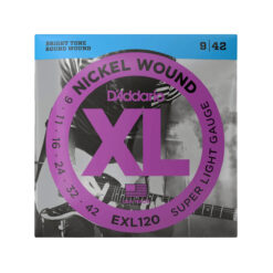 Cuerdas Electricas (9-42)  D´ADDARIO  EXL120