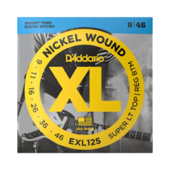 Set de Cuerdas Electricas  (9-46)  D´ADDARIO  EXL125