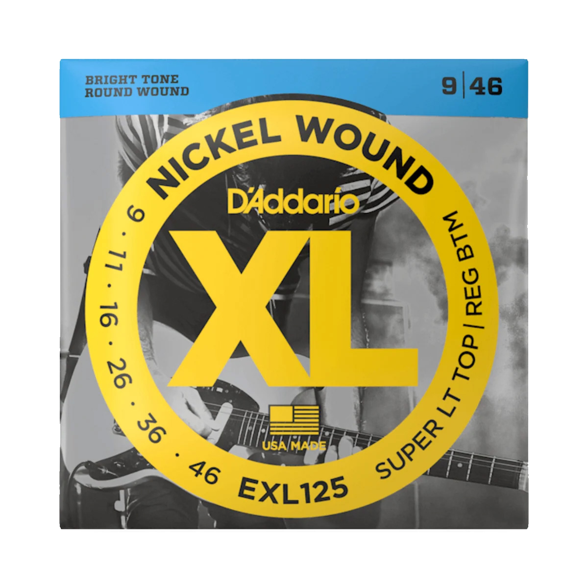 Set de Cuerdas Electricas (9-46) D´ADDARIO EXL125