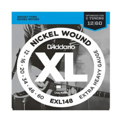Set de cuerdas de Guitarra Electrica XL NICKEL  D´ADDARIO EXL148
